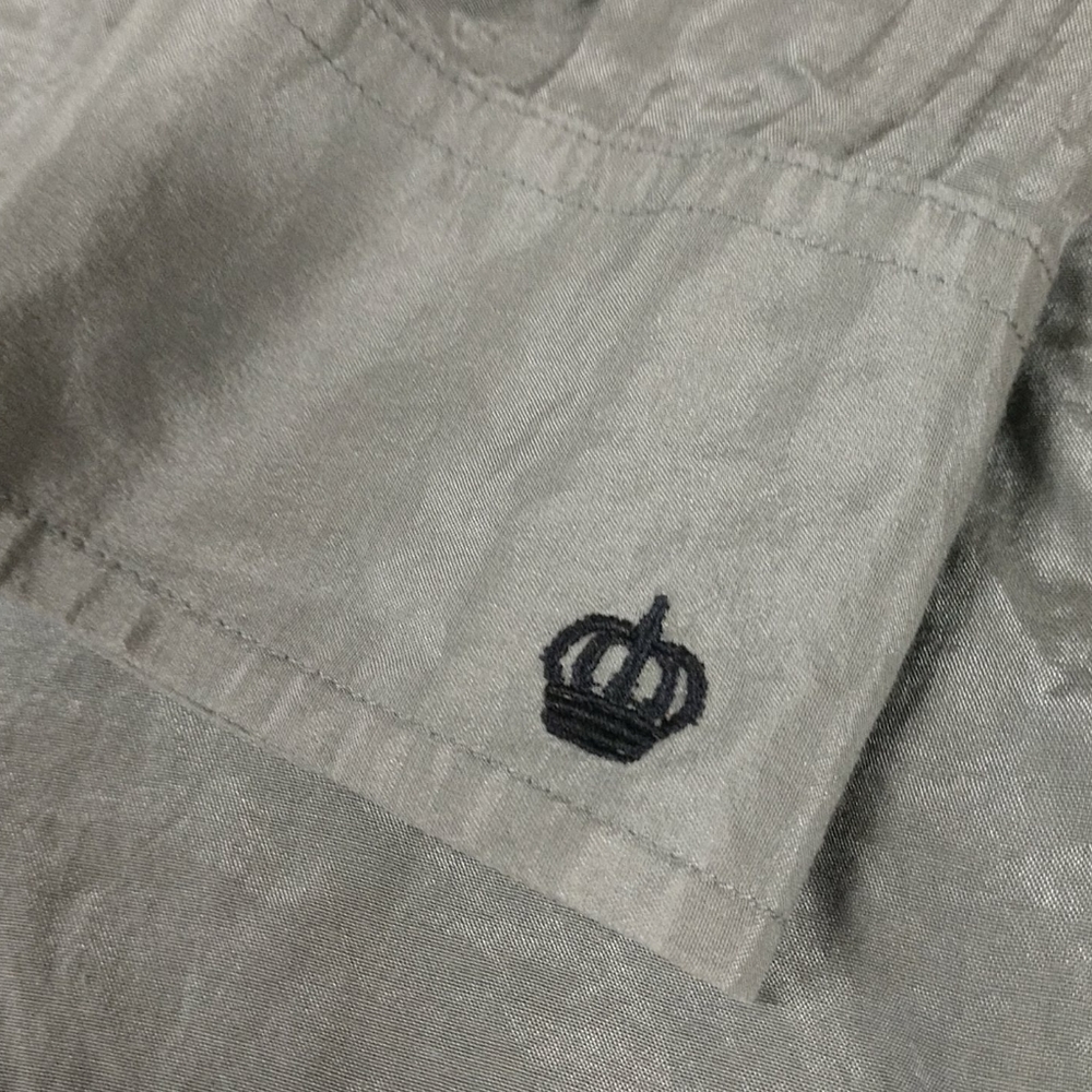 J Crew gray semi-sheer lightweight silk blend top - Picture 6 of 7
